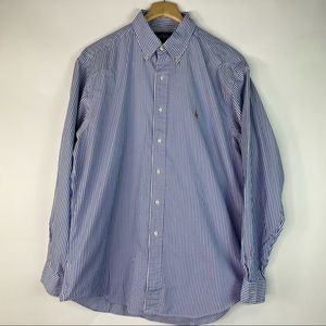 Ralph Lauren Yarmouth Oxford Men Shirt 16 1/2 36